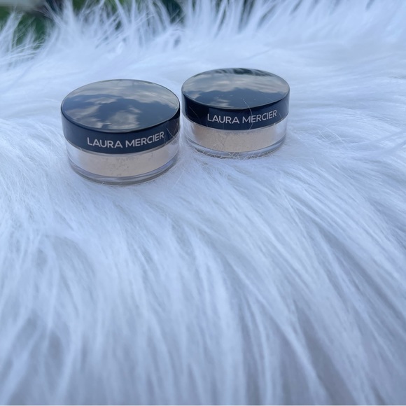 2x LAURA MERCIER Translucent Loose Setting Powder Travel Size 0.07oz 2g New - Picture 3 of 6